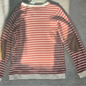 Orvis Red and White Striped Top